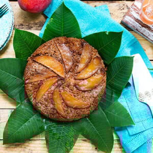 Gluten Free Mango Rice Cake
