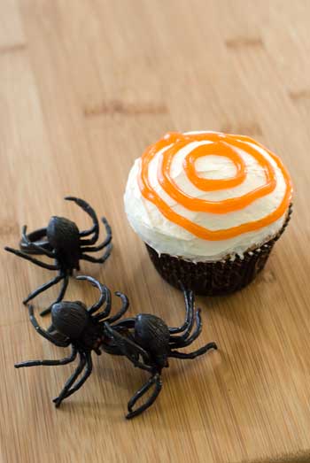 Simply Gluten Free Spider Cupcake