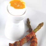 Gluten Free Bacon Asparagus Egg Soldiers