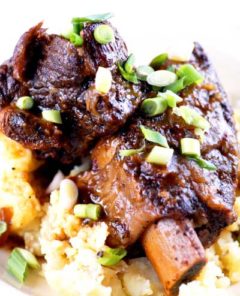 Gluten Free Braised Short Ribs with Smashed Potatoes Recipe