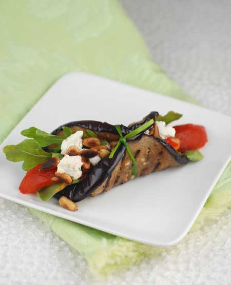 Gluten Free Eggplant Roll Ups Recipe