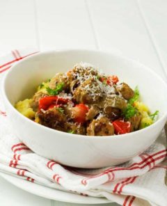 Gluten Free Sausage and Peppers Recipe