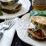 Gluten Free Eggplant Parmesan Stacks Recipe