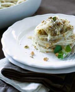Gluten Free Low Fat Pistachio Pasta Recipe
