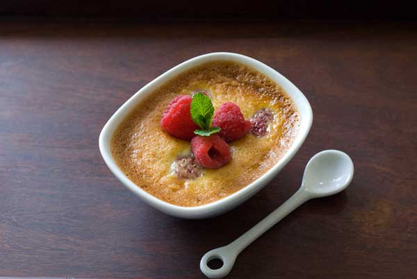 Gluten Free Honey Pots de Creme with Raspberrie Recipe