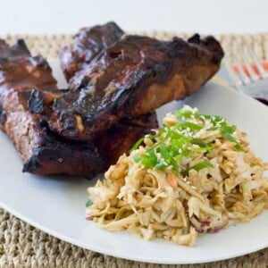 Gluten Free Nut Free Asian Cole Slaw Recipe