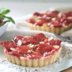 Gluten Free Strawberry Almond Tarts