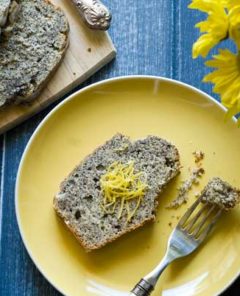 Gluten Free Recipes Lemon Poopy Seed Quick Bread