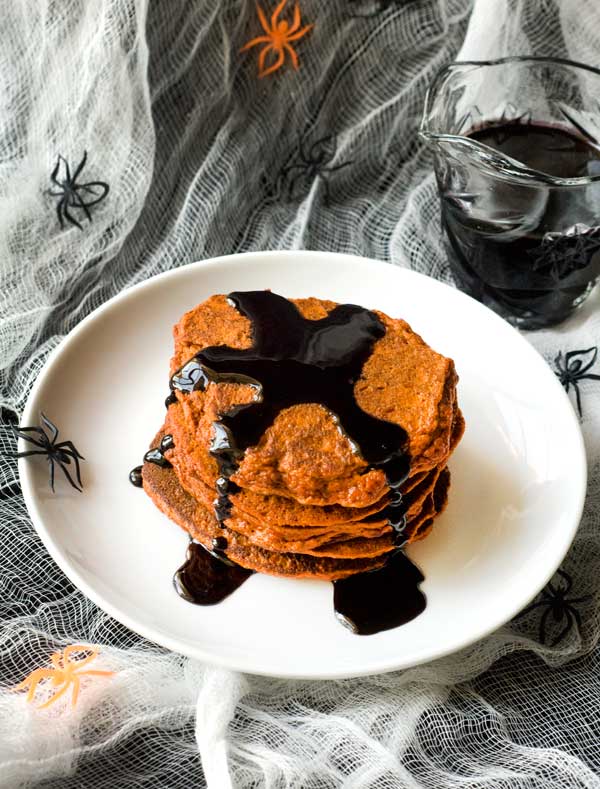gluten free recipes pumpkin pancakes with cinnamon syrup