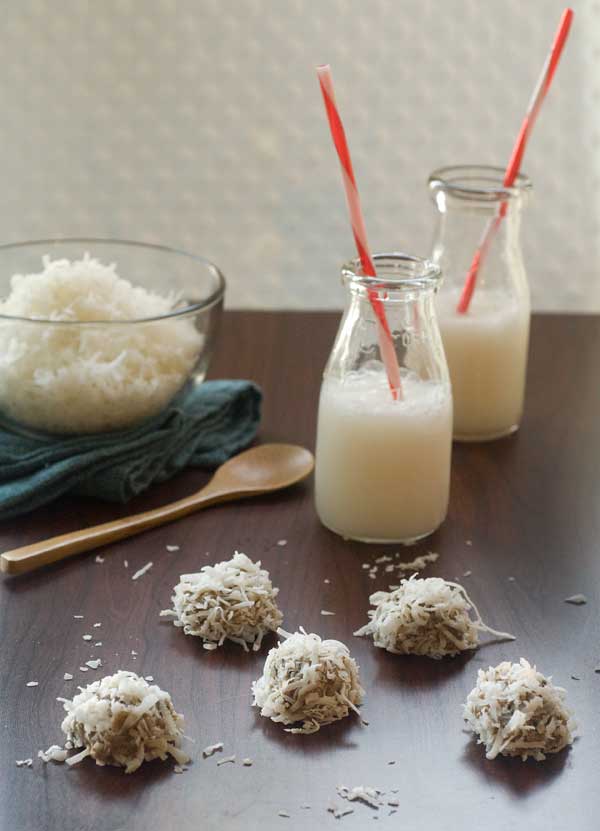 Gluten Free Recipes   No Bake Coconut Snowball Cookies