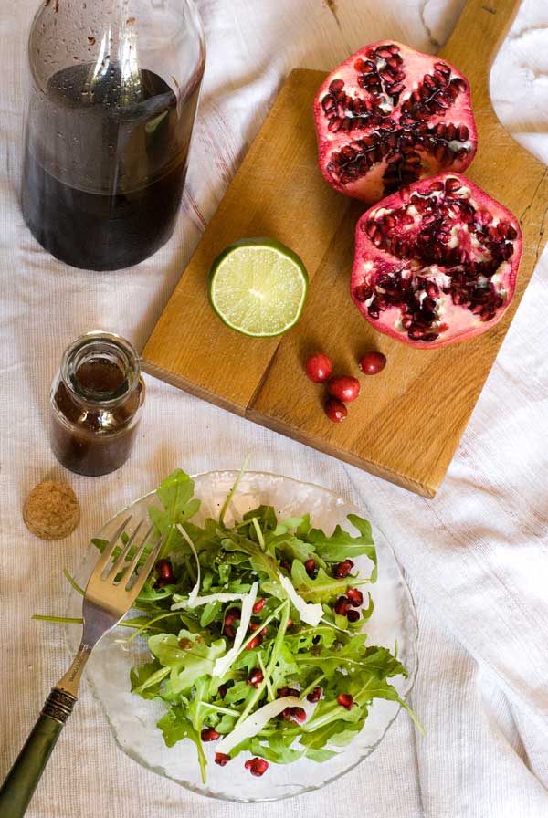 Gluten Free Recipes | Arugula Pomegranate Salad