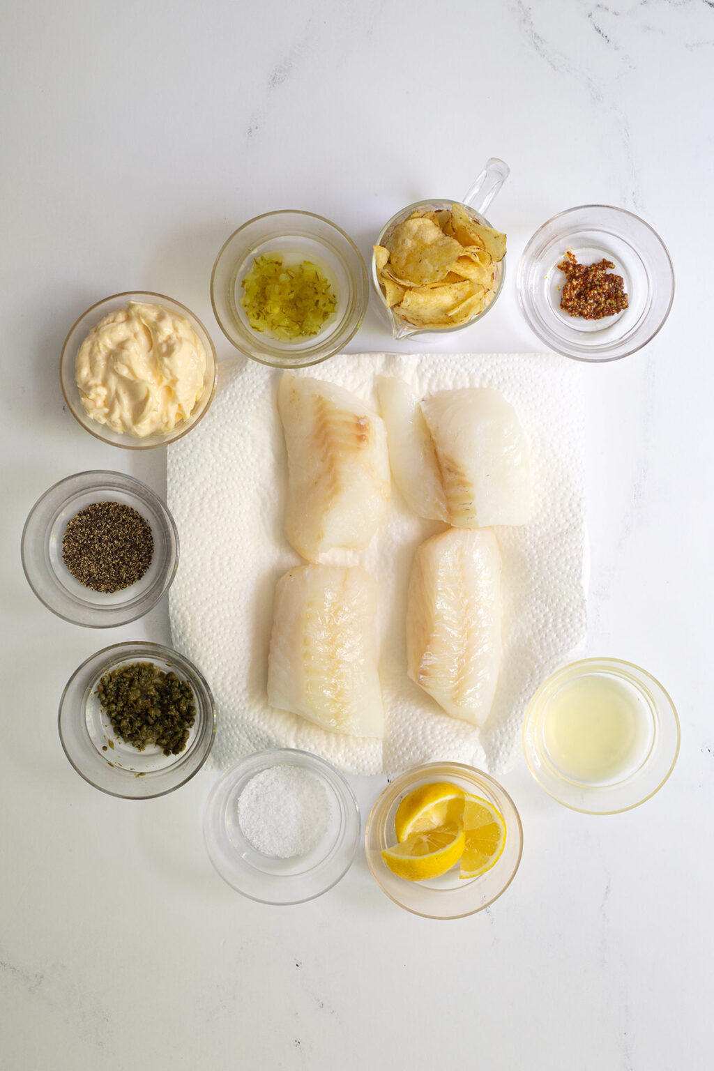 Salt Cod Chip Salt & Vinegar Potato Chip Crusted Cod | Glute Free & More