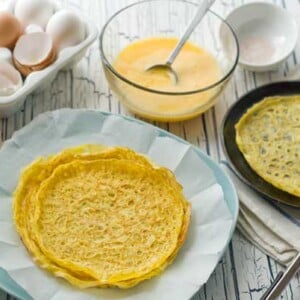 Gluten Free Egg Crepes