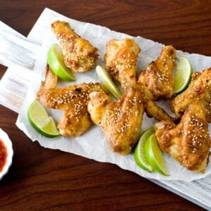 Gluten Free Nut Free Thai Chicken Wings Recipe