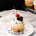 Gluten Free Red White and Blueberry Cupcakes Recipe