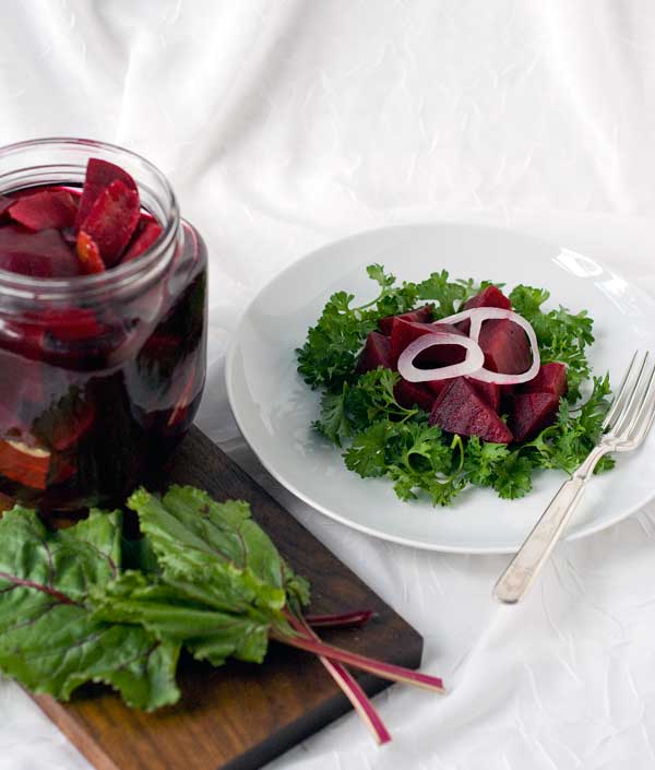 Quick Sugar Free Pickled Beets
