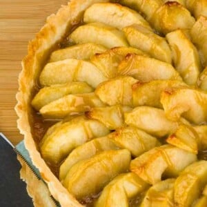 Gluten Free Caramel Apple Tart