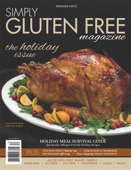 Simply Gluten Free Magazine   Nov/Dec 2012 Issue