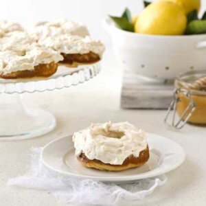 Gluten Free Honey Lemon Donuts