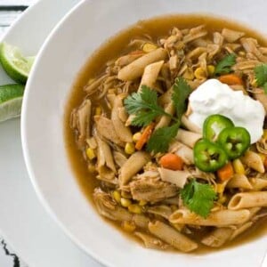 Gluten Free Mexican Chicken Noodle Soup