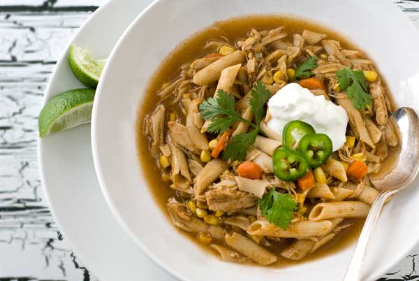 Gluten Free Mexican Chicken Noodle Soup