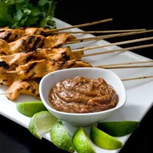 Gluten Free Chicken Satay