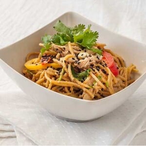 Gluten Free Szechuan Chicken Noodle Salad