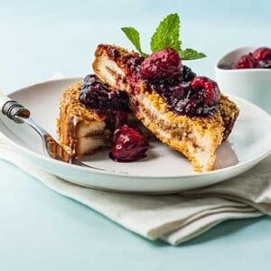 Gluten Free Sunbutter Crunch French Toast