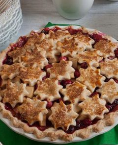 Gluten Free Cranberry Pear Pie