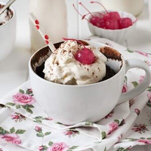 Gluten Free 5 Minute Hot Chocolate Cake Recipe