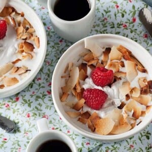 Gluten Free Coconut Pudding Cakes