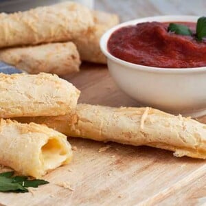 Gluten Free Cheese Stuffed Breadsticks