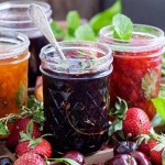 Gluten free Quick Fruit Herb Jams