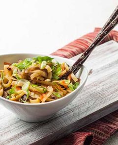 Gluten Free Mongolian Shitaki Noodles Recipe