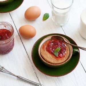 Gluten Free Sunbutter and Jelly Mug Cake