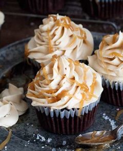 Gluten Free Easy Salted Caramel Frosting