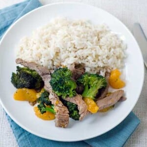 Gluten Free Orange Beef and Broccoli Recipe