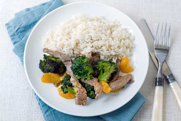 Gluten Free Orange Beef and Broccoli Recipe