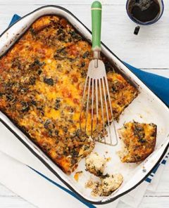 Gluten Free Easy Sausage Strata