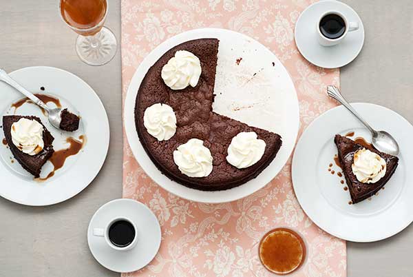 Gluten Free Flourless Chocolate Date Cake