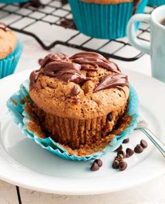 Gluten Free Sunbutter Chocolate Cupcakes Recipe
