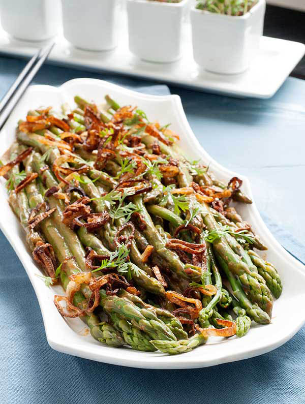Gluten Free Thai Style Asparagus Recipe