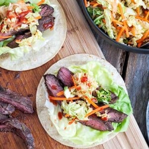 Gluten Free Korean Tacos