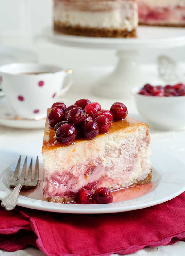 Gluten Free Cranberry Cheesecake Recipe