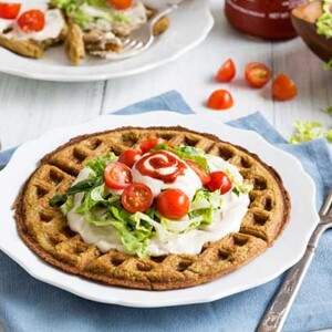 Gluten Free Falafel Waffle Recipe