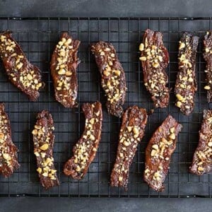 Gluten Free Refined Sugar Free Caramelized Bacon