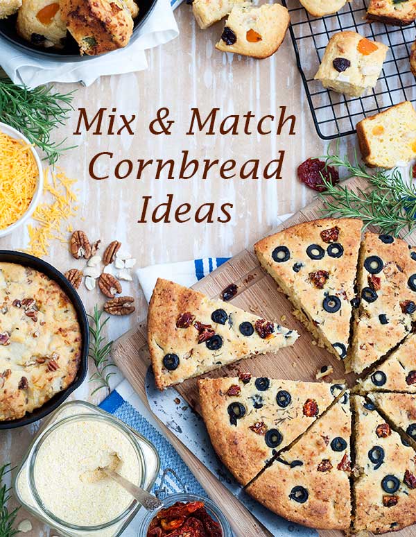 create your own gluten free cornbread masterpiece