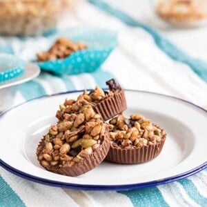 Healthy homemade chocolates   gluten free nut free chocolate globs recipe