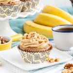Gluten Free Banana Cupcakes with Brown Sugar Frosting Recipe