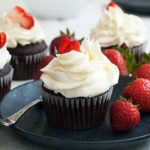 Easy Gluten Free Chocolate Strawberry Cupcakes Recipe